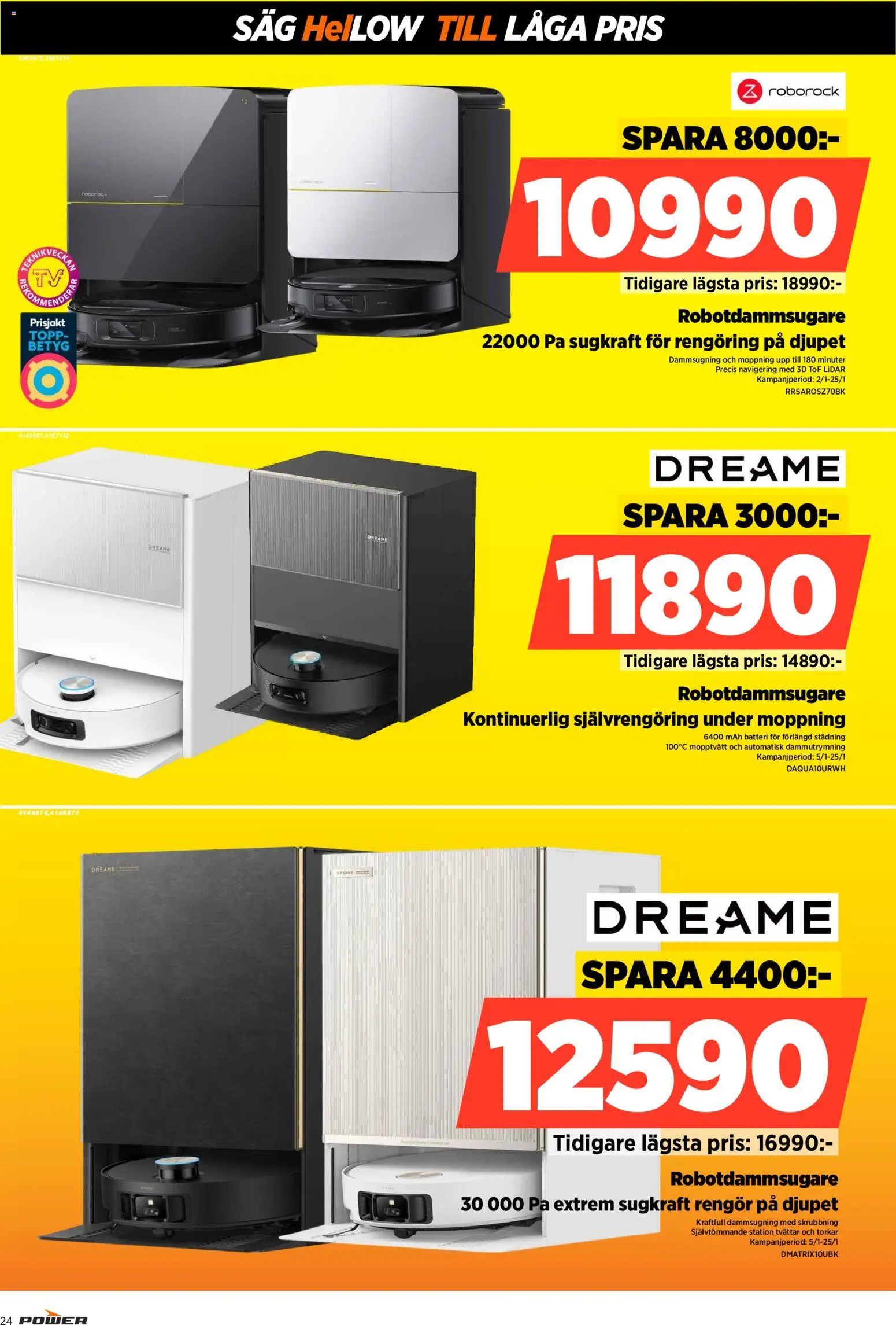 Power reklamblad aktuell från 19.01.2026 | Sida: 24 | Produkter: Navigering, Såg, Batteri, Topp