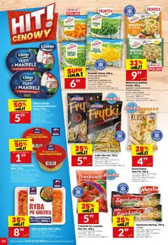 Twój Market Gazetka od 16.07.2025 | Strona: 24 | Produkty: Paprykarz szczeciński, Kluski śląskie, Makaron, Ryba