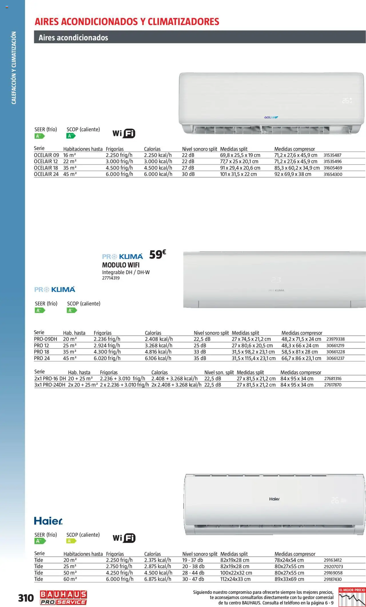 Bauhaus - ProService  │ válido desde el 24.02.2025 | Página: 310 | Productos: Té, Teléfono