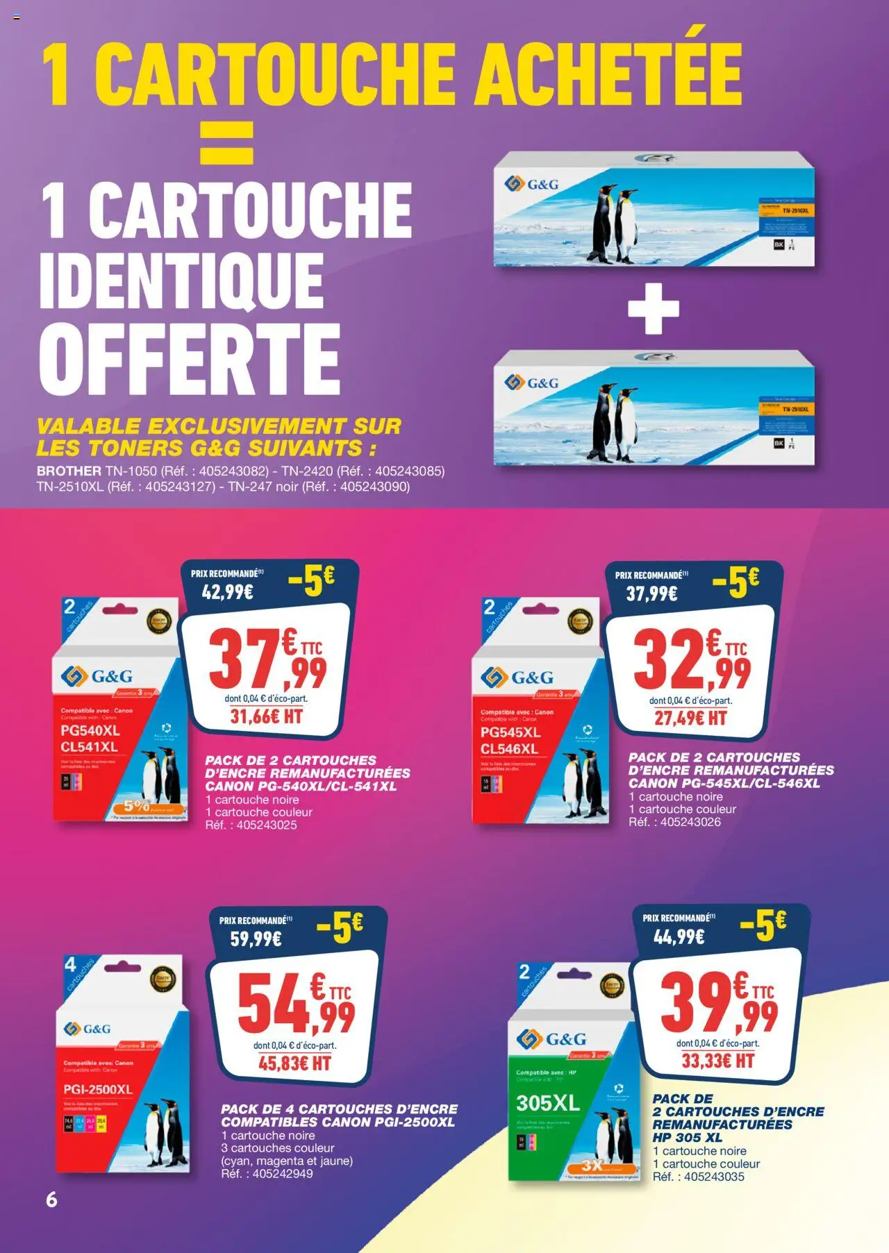  | Page: 6 | Produits: Cartouche