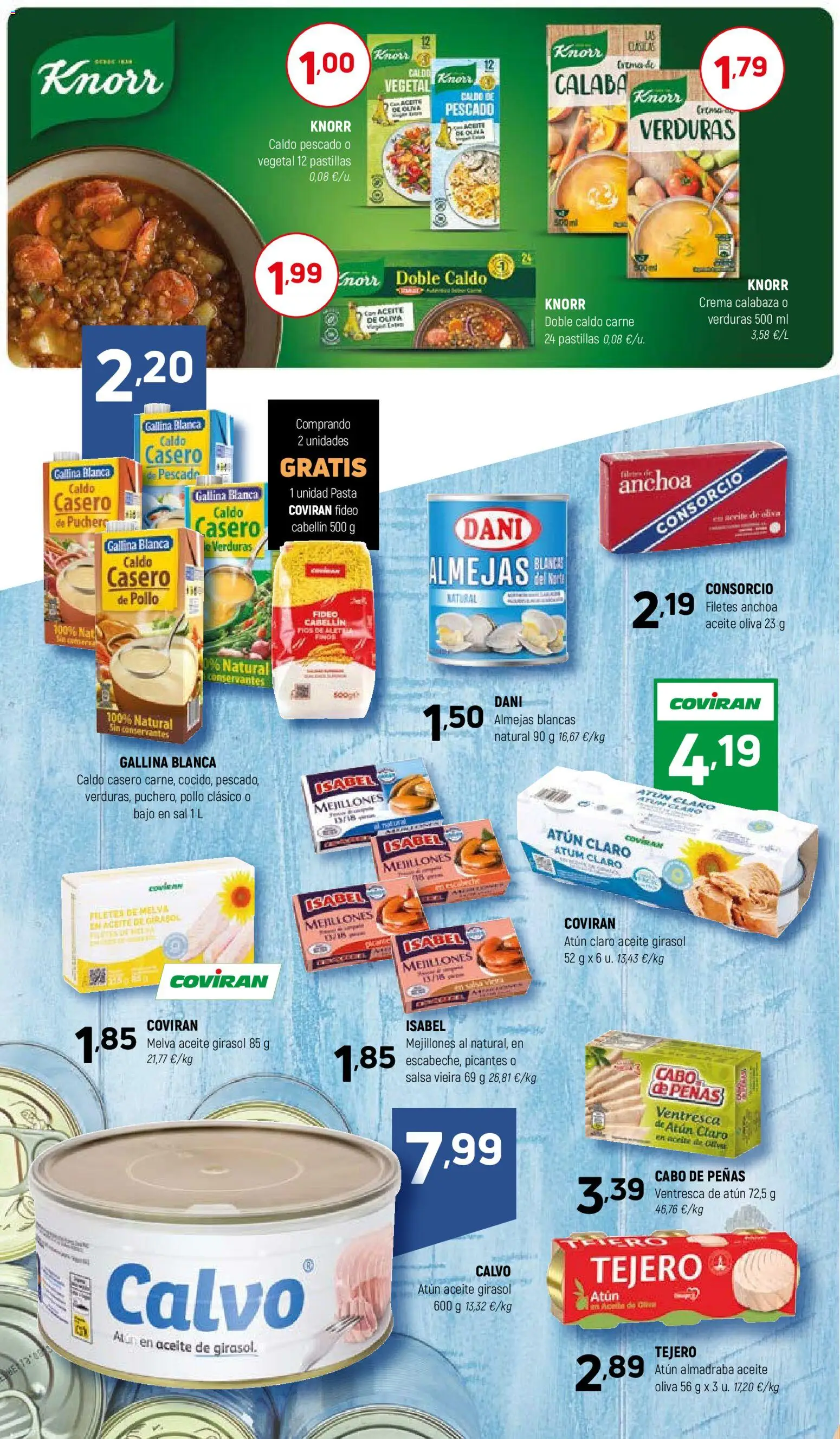 Coviran - Ceuta │ válido desde el 04.11.2025 | Página: 10 | Productos: Πράσινο τσάι, Pescado, Anchoa, Atún claro