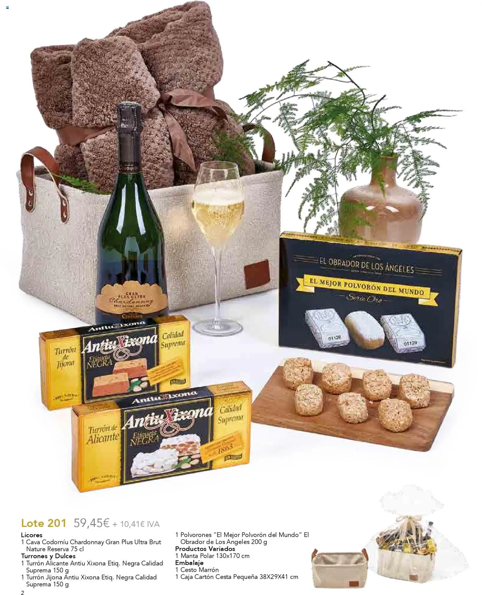 Lupa Supermercados Regalar en Navidad │ válido desde el 03.11.2025 | Página: 4 | Productos: Manta, Caja, Cesta