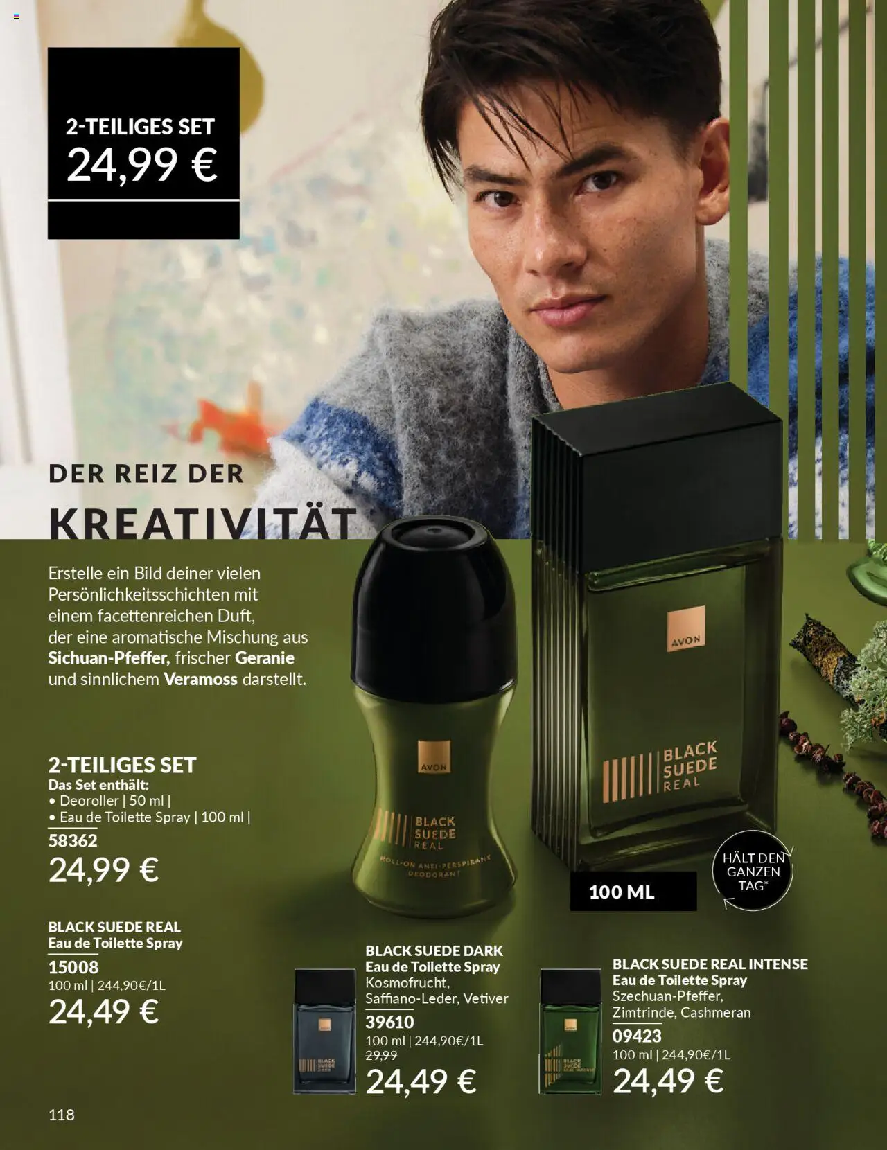 AVON Katalog Oktober 2025 – gültig ab 01.10.2025 | Seite: 120 | Produkte: Toilette, Eau de Toilette, Deodorant