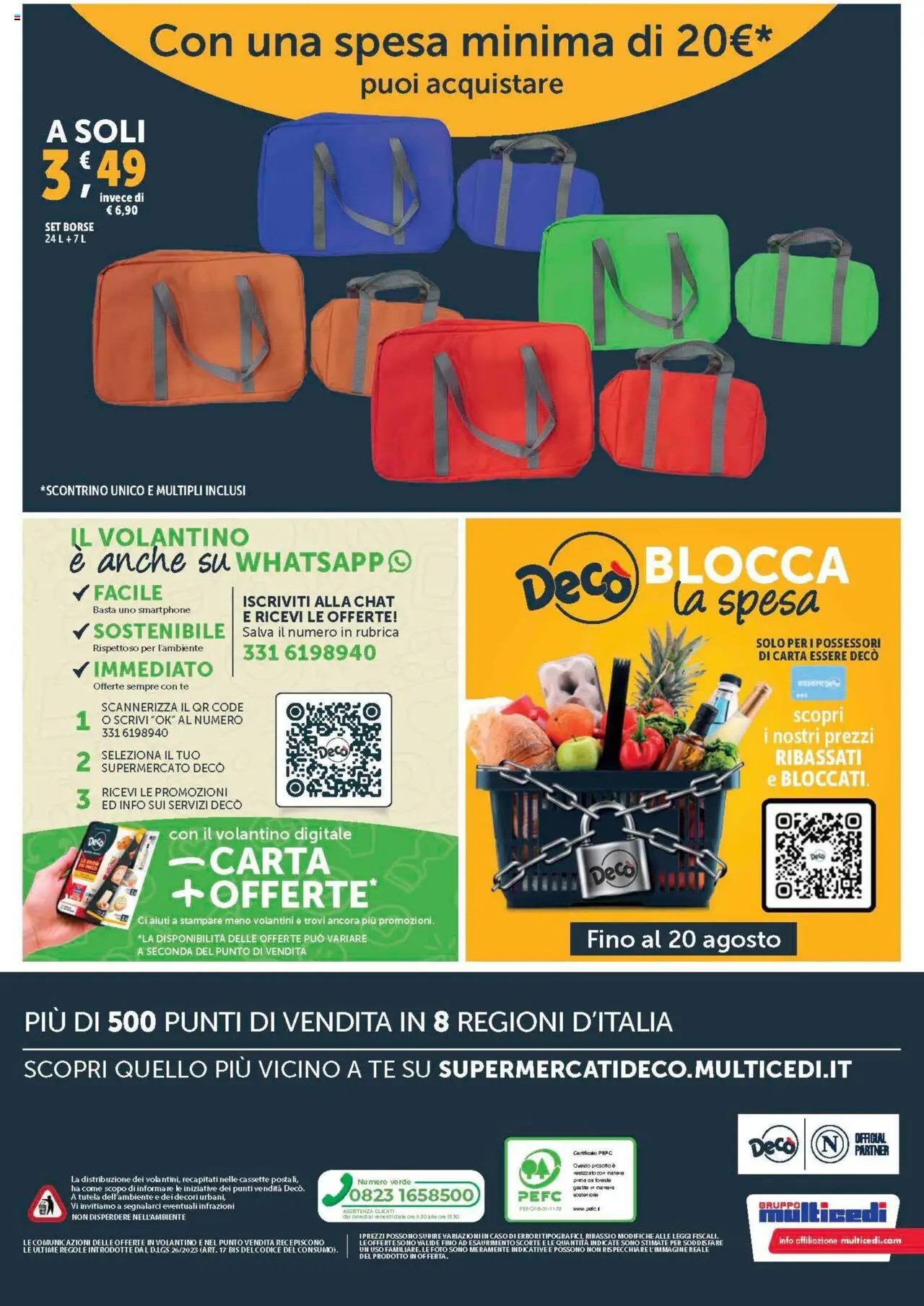 Volantino Decò del 08.08.2025 | Pagina: 16 | Prodotti: Tè, Smartphone