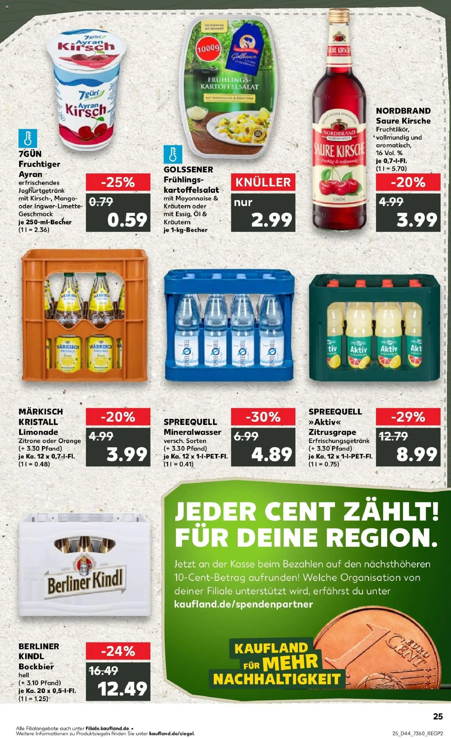 Kaufland prospekt Strausberg	 – gültig ab 30.10.2025 | Seite: 25 | Produkte: Öl, Limonade, Mineralwasser, Zitrone