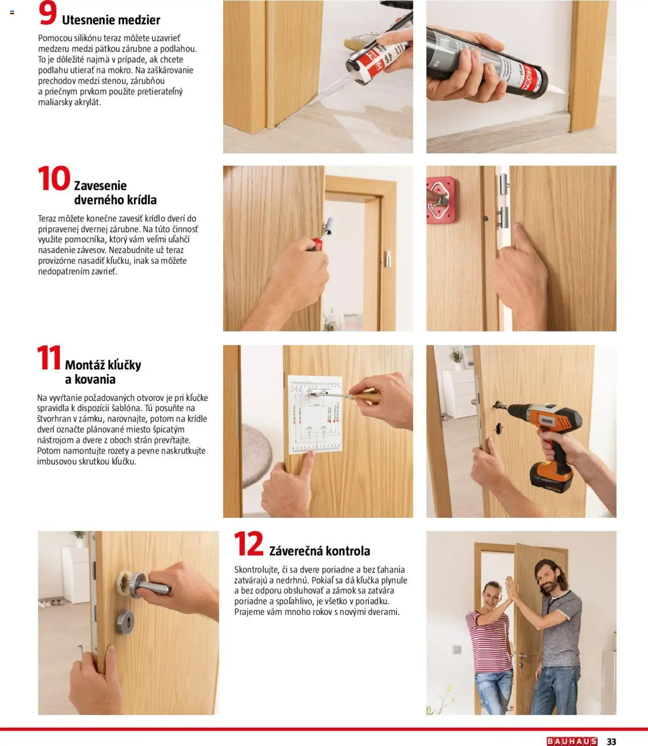 Nové Bauhaus akcie – leták je platný od 08.09.2025 | Strana: 33 | Produkty: Dvere