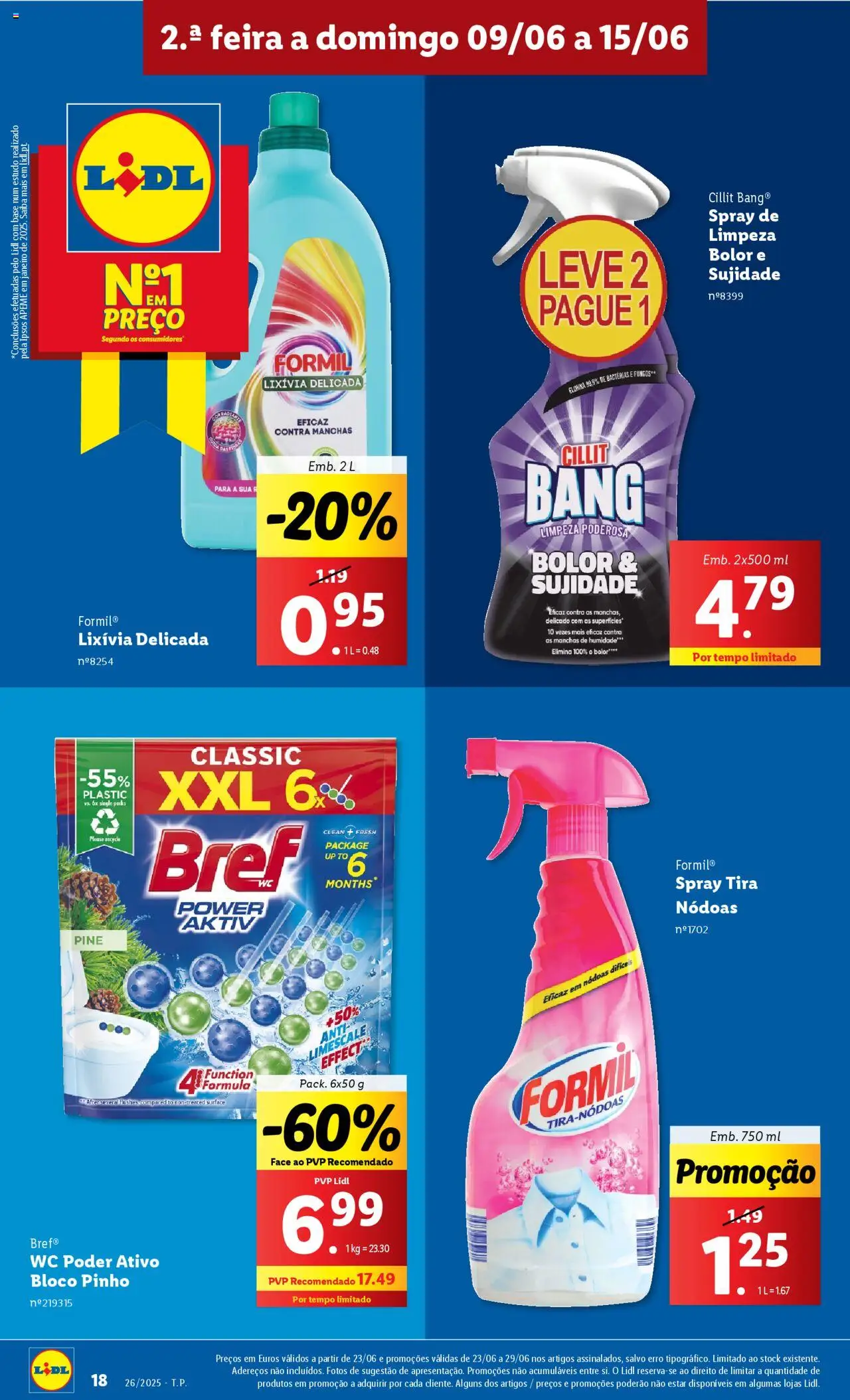 Lidl folheto │ válido de 23.06.2025 | Página: 18 | Produtos: Base