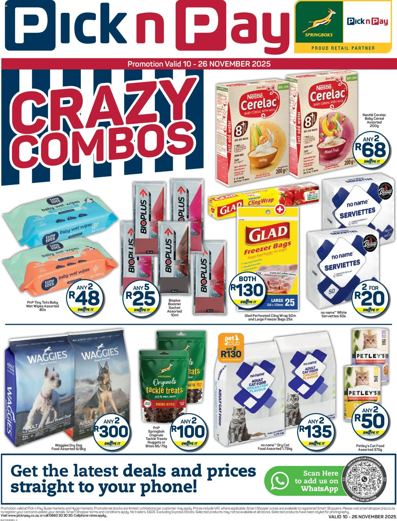 New Pick n Pay catalogue – valid from 10.11.2025 | Page: 3 | Products: Fragrance, Chicken, Water, Cat food