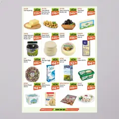 07.01.2026 tarihinden itibaren geçerli olan Biçen Market kataloğu önizlemesi | Sayfa: 2 | Ürünler: Raf, Süt, Tereyağı, Peynir