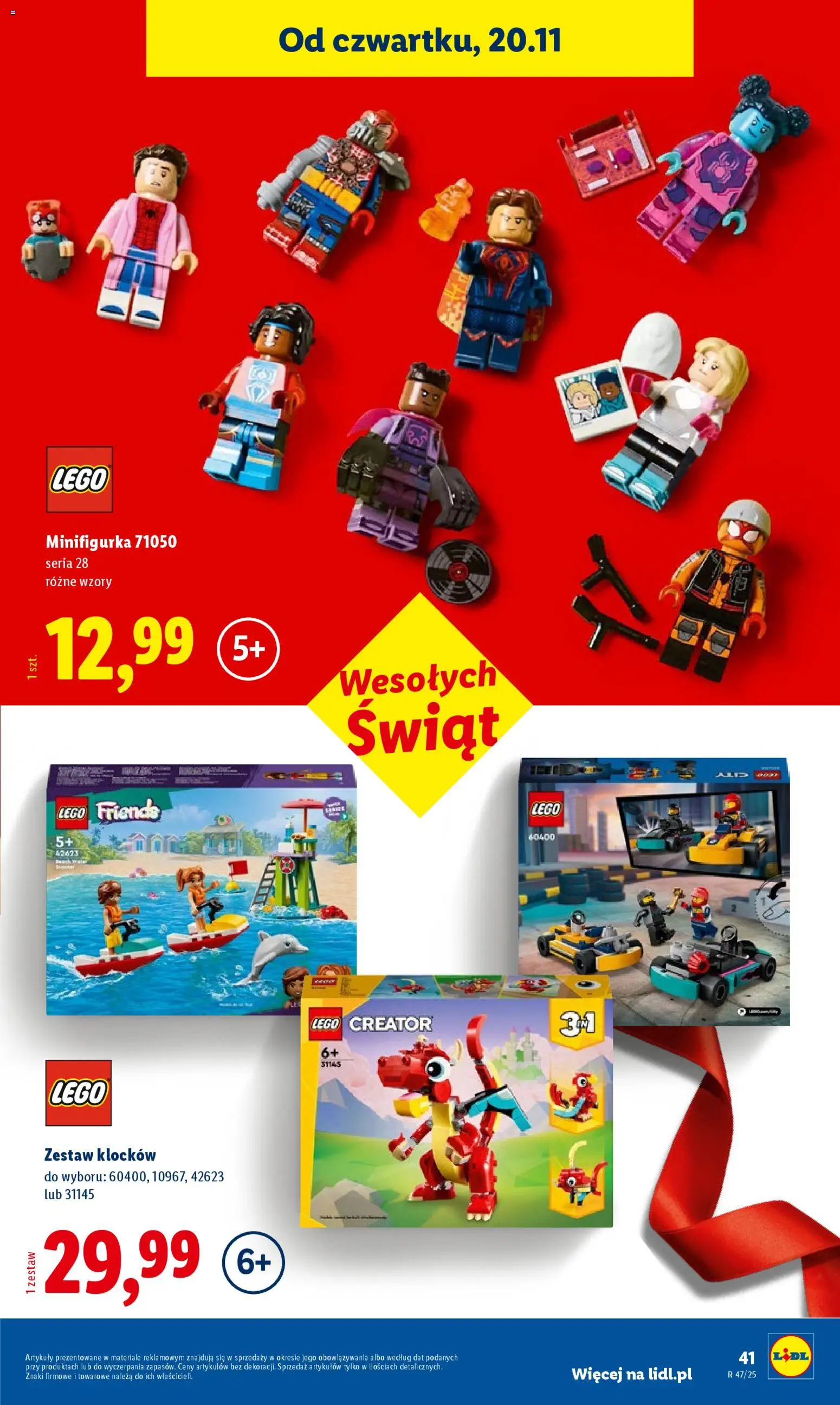Lidl Katalog zabawek od 03.11.2025 | Strona: 41 | Produkty: Lego