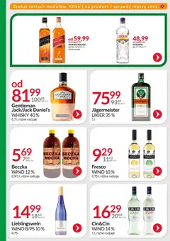 Eurocash Gazetka - Ofensywa Cenowa Alkoholowa od 16.07.2025 | Strona: 3 | Produkty: Red label, Black Label, Jagermeister, Whisky
