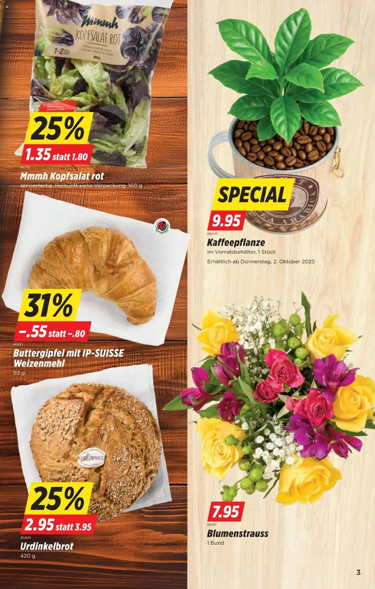 Denner Aktionen – gültig ab 30.09.2025 | Seite: 3 | Produkte: Rouge