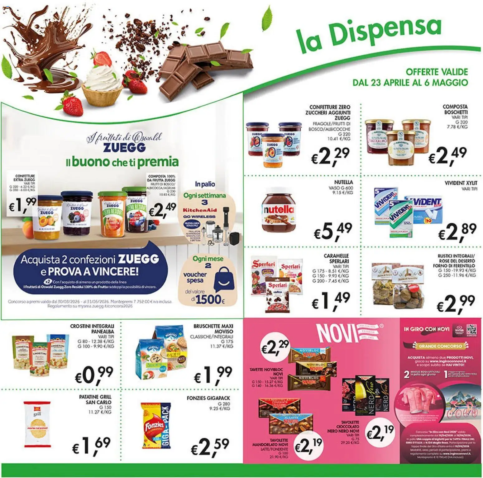 Volantino Coal del 23.04.2026 | Pagina: 20 | Prodotti: Cioccolato, Patatine, Frutta, Rustici