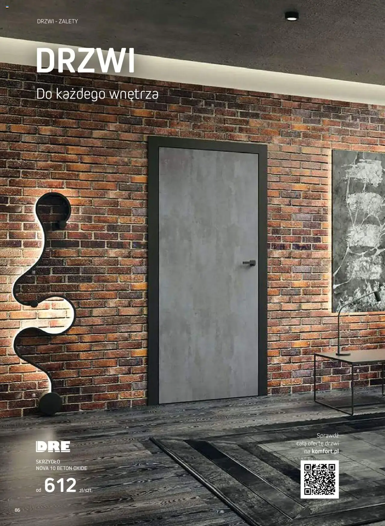 Komfort Gazetka - Katalog Podłogi I Drzwi od 26.06.2024 | Strona: 86