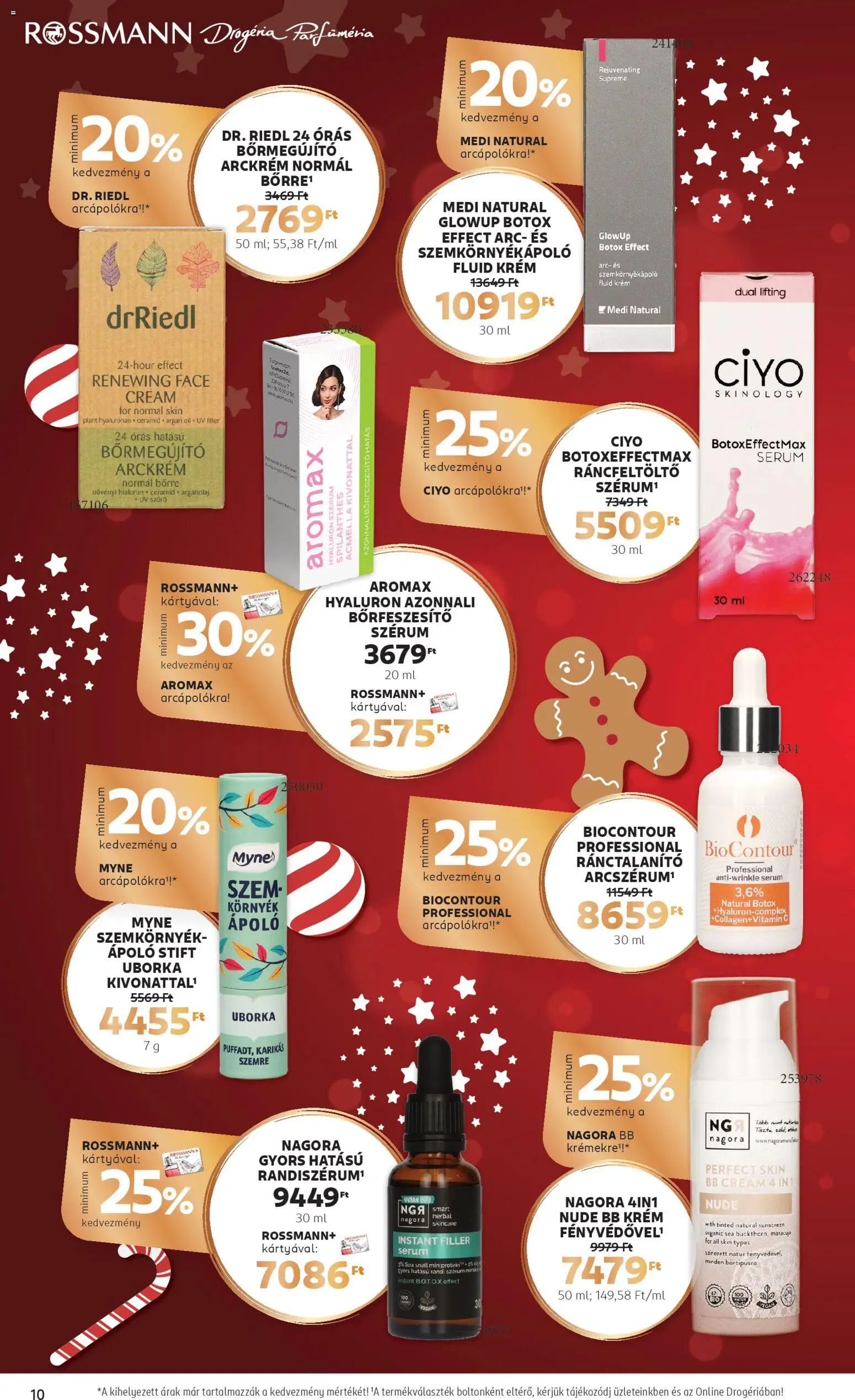 Rossmann akciós ujság - amely érvényes a következő dátumtól: 03.11.2025 | Oldal: 10 | Termékek: Protein, Stift, Szemkörnyékápoló, Uborka