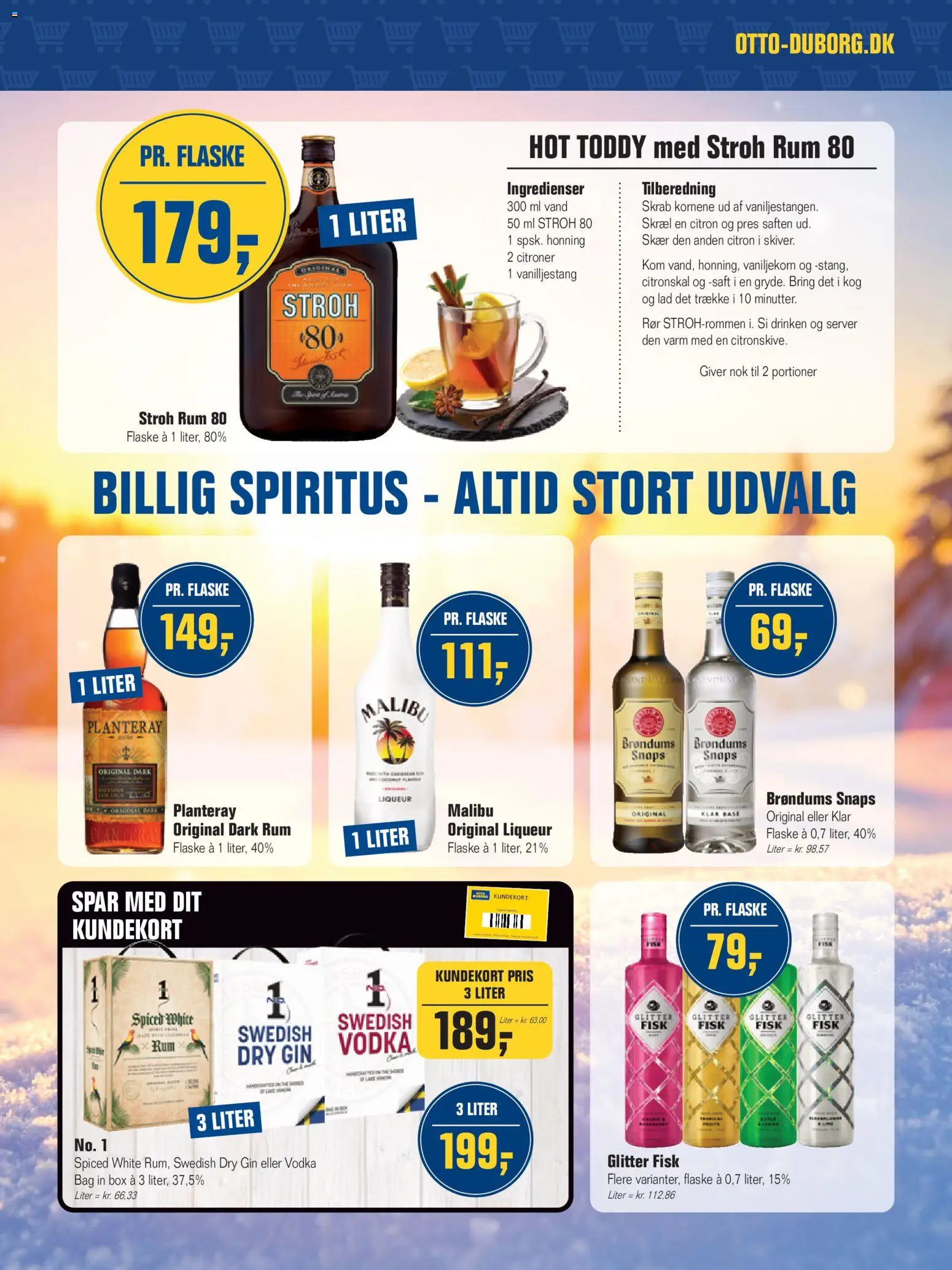 Otto Duborg tilbudsavis – gyldig fra 28.01.2026 | Side: 16 | Produkter: Fisk, Gin, Vodka, Honning