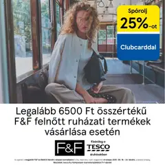 F&F akció katalógus - amely érvényes a következő dátumtól: 18.09.2025