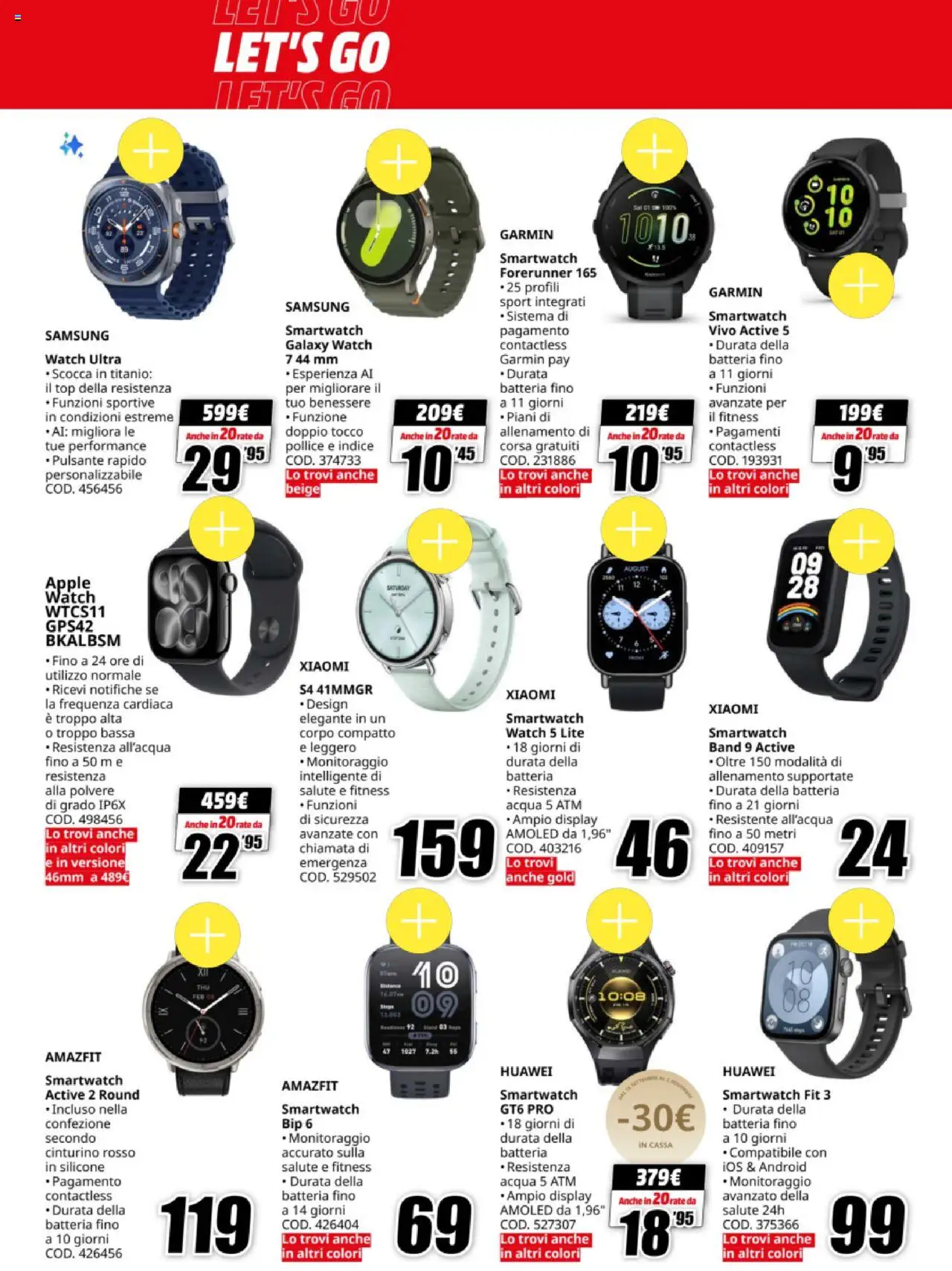 Volantino Media World del 13.10.2025 | Pagina: 7 | Prodotti: Top, Silicone, Batteria, Samsung