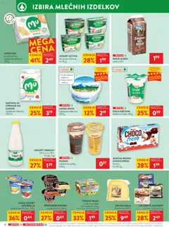 Spar katalog akcije – veljaven od 28.01.2026 | Stran: 18 | Izdelki: Mlečna rezina, Jogurt, Smetana, Skuta
