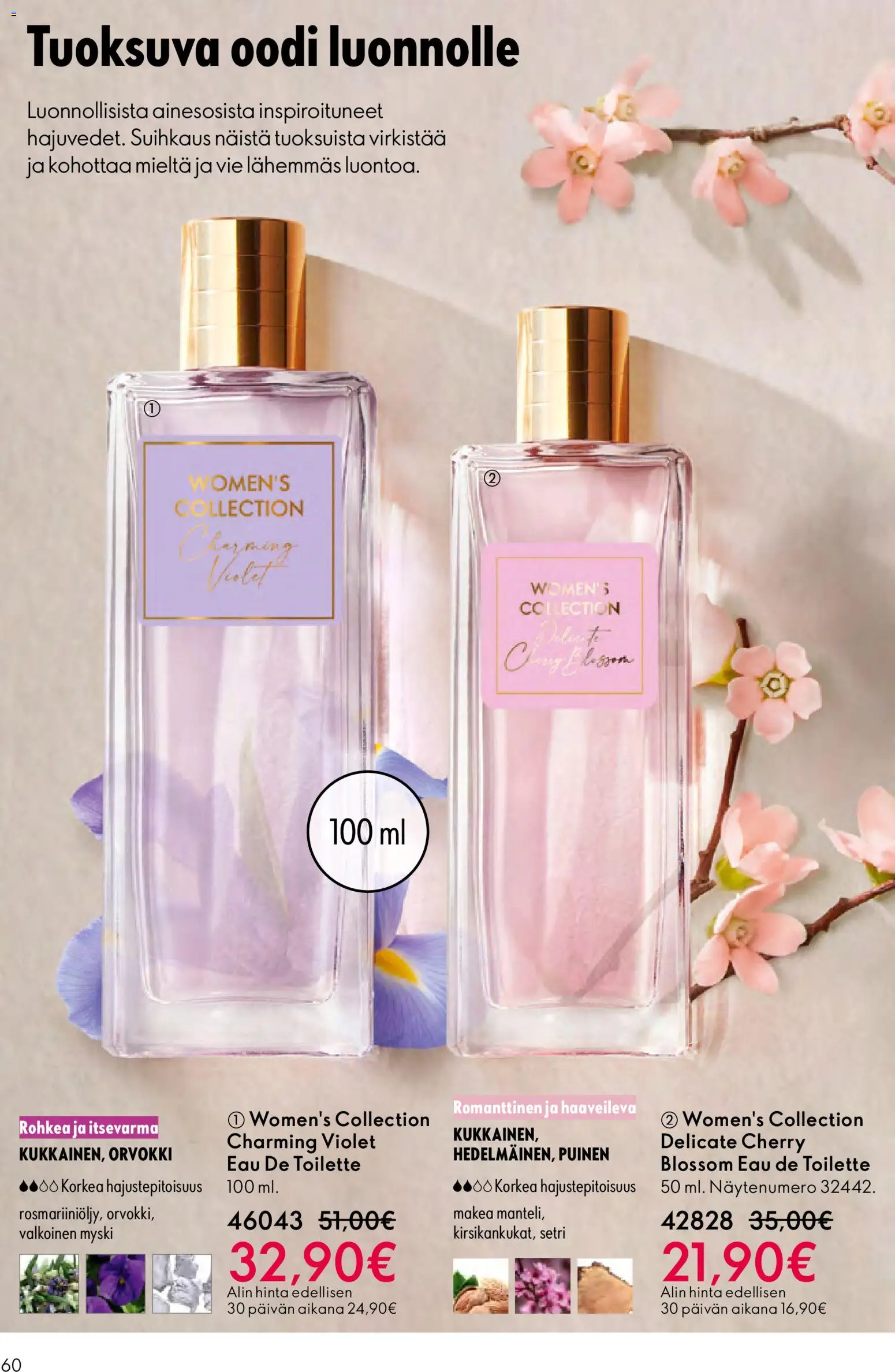 Oriflame - Esite 15 – voimassa 29.10.2025 alkaen | Sivu: 60 | Tuotteet: Eau de toilette