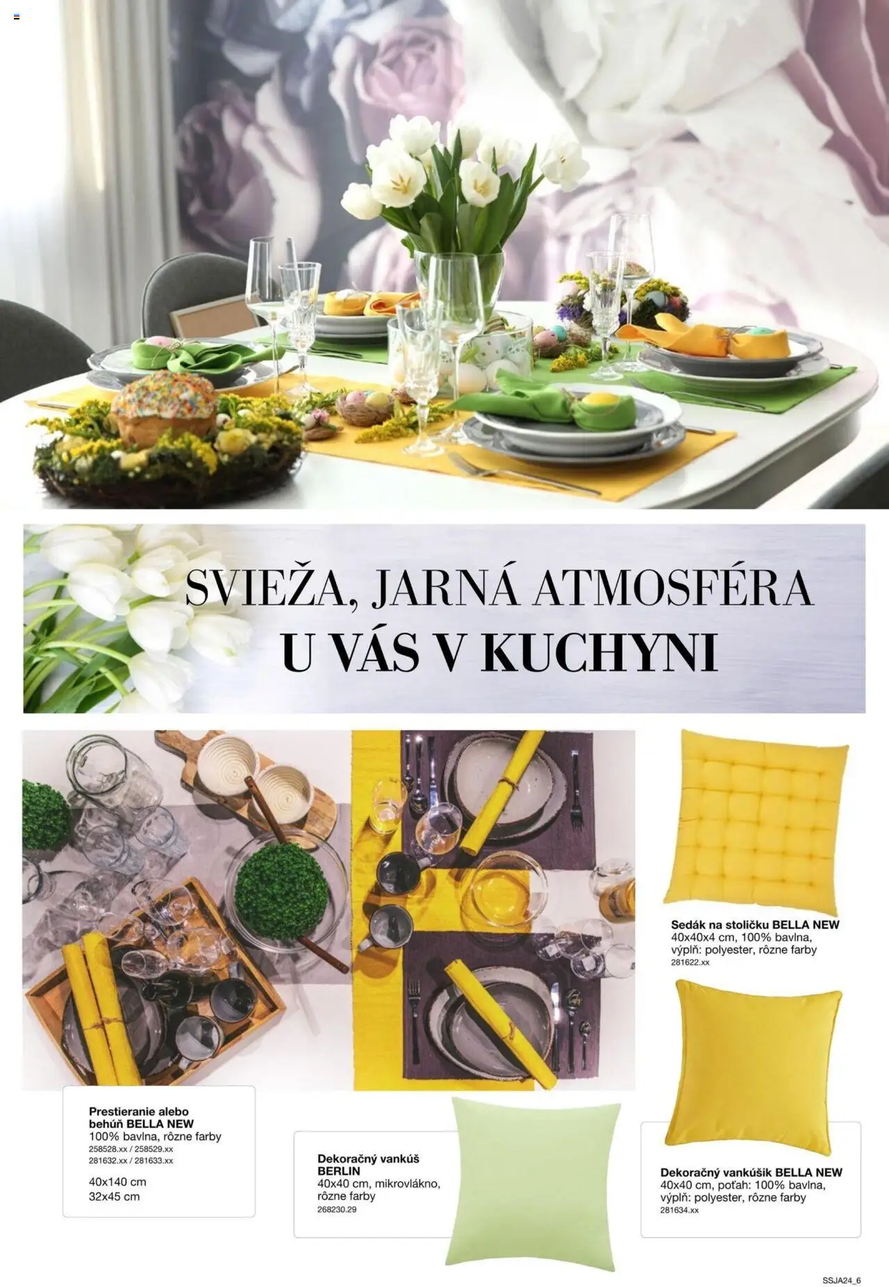 Nové Sconto nábytok akcie – leták je platný od 03.03.2025 | Strana: 6 | Produkty: Vankúš