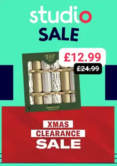 Preview of Studio - Offers valid from 13.12.2025