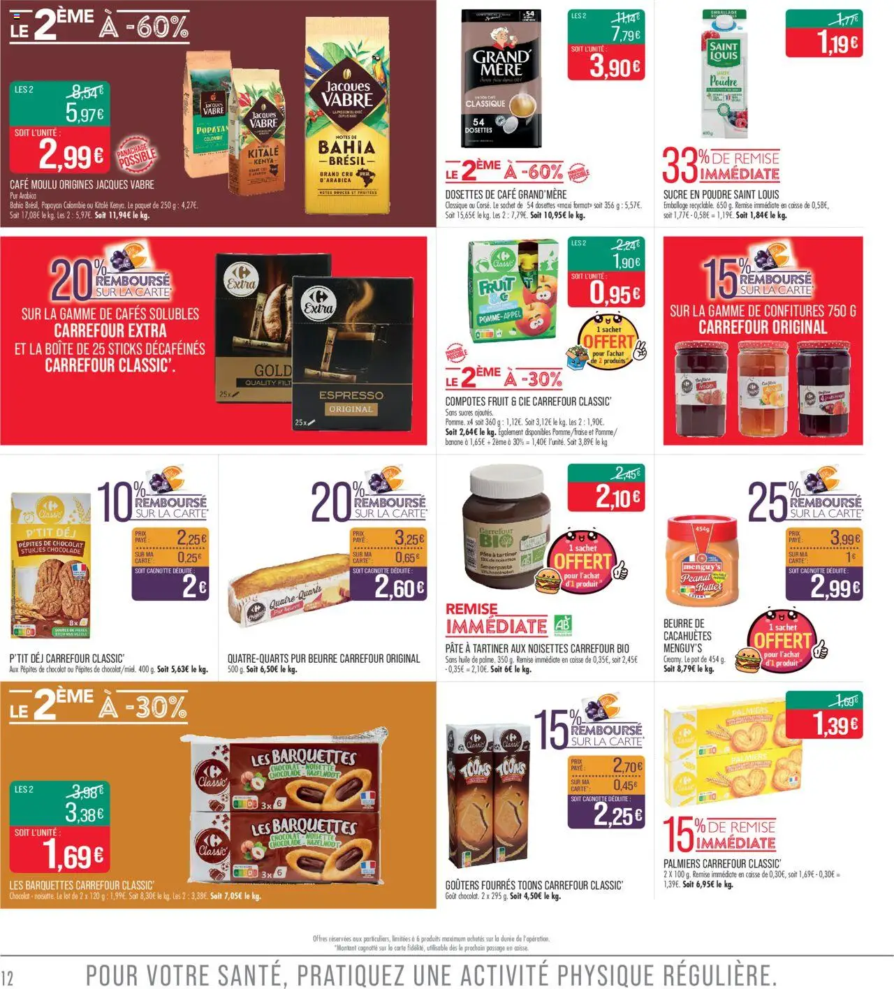  | Page: 12 | Produits: Sucre, Noisettes, Beurre, Huile