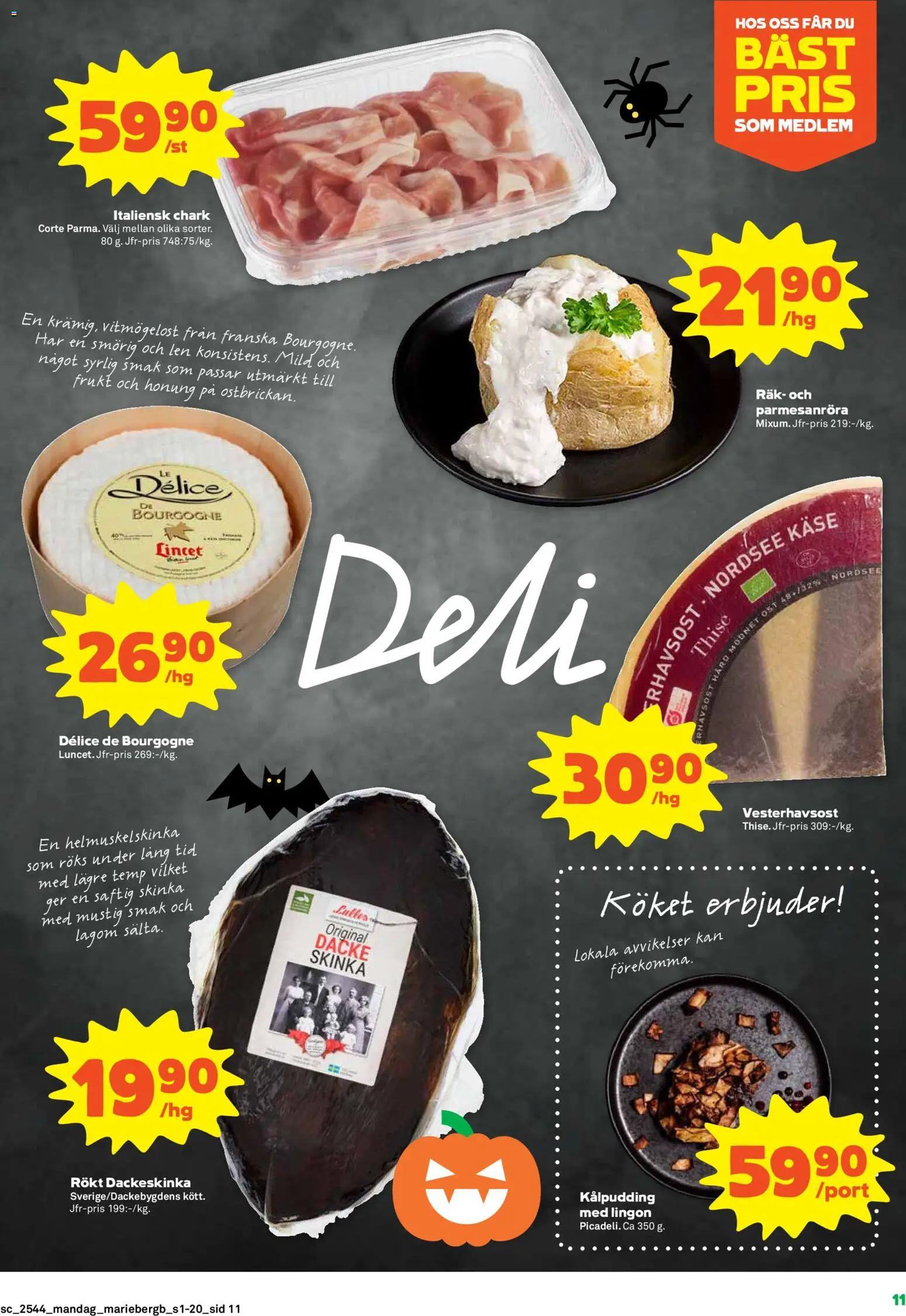 Coop Forum reklamblad aktuell från 27.10.2025 | Sida: 11 | Produkter: Skinka