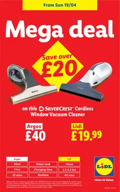 Preview of Lidl - Weekly valid from 16.04.2026 | Page: 26 | Products: Sac de boxe, Vacuum cleaner