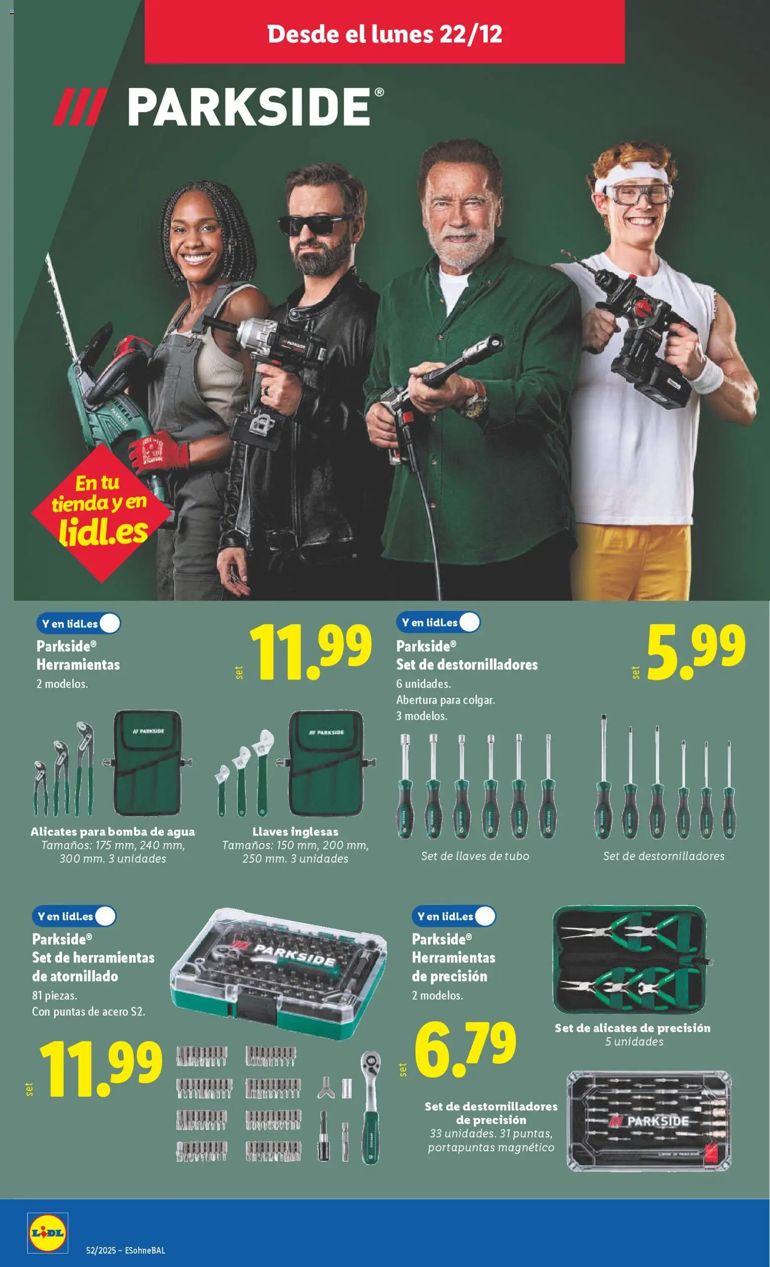 Lidl folleto de bazar │ válido desde el 22.12.2025 | Página: 10