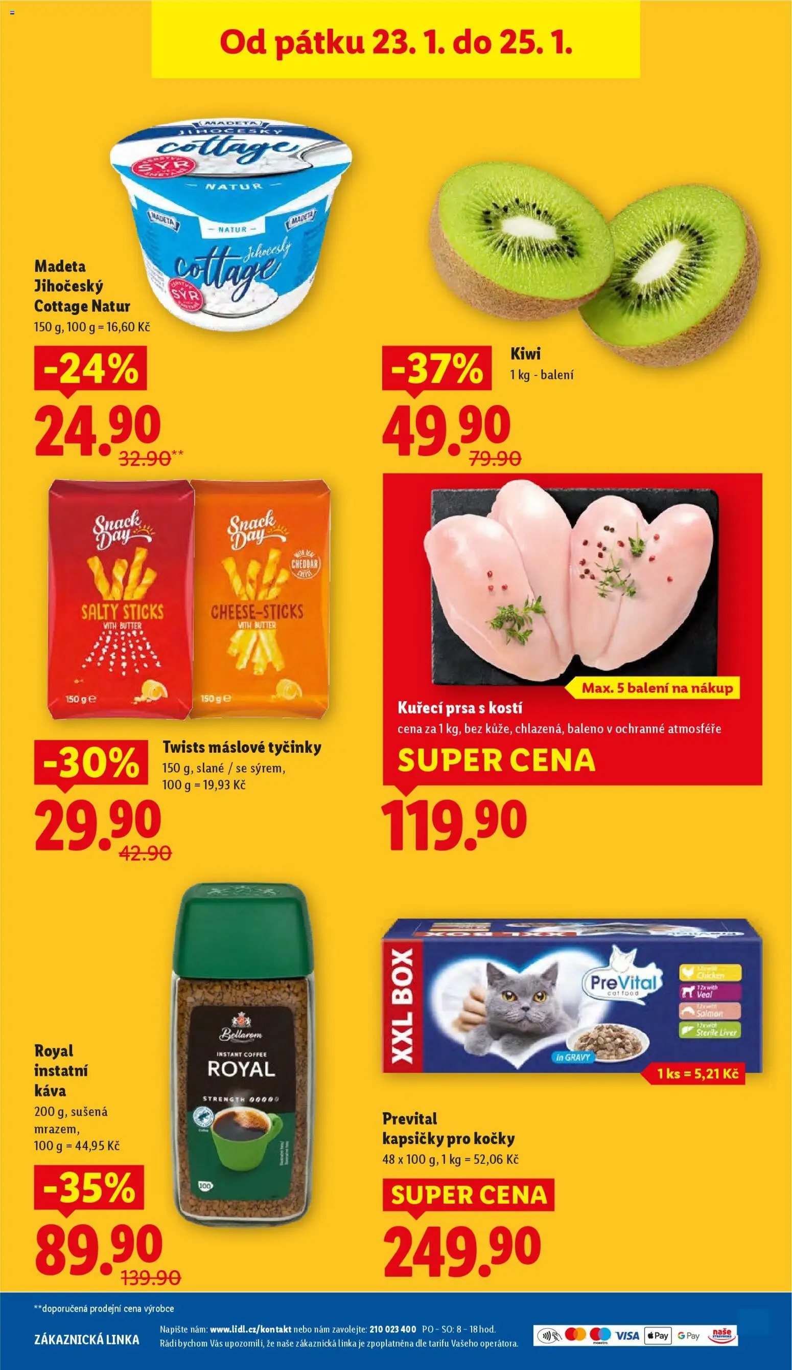 Lidl leták od 22.01.2026 | Strana: 39 | Produkty: Box, Káva, Tyčinky, Cottage
