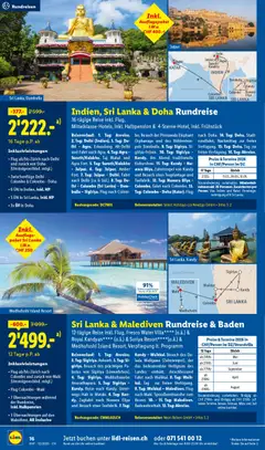 Lidl Aktionen Reisen Dezember ab 29.11.2025 gültig | Seite: 16 | Produkte: Uhr, HP