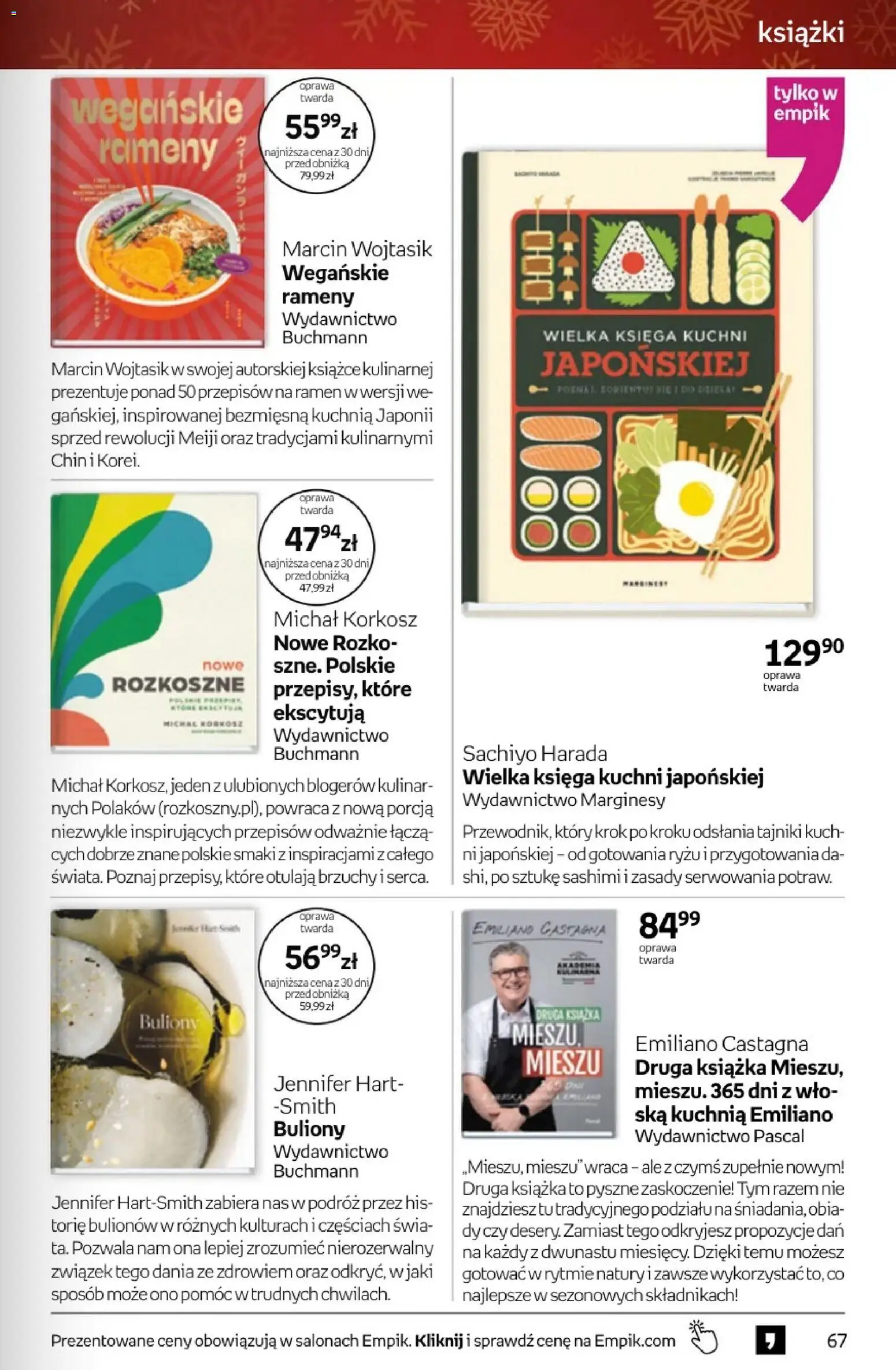 Empik promocje - Tom kultury Książki od 10.12.2025 | Strona: 67 | Produkty: Książki