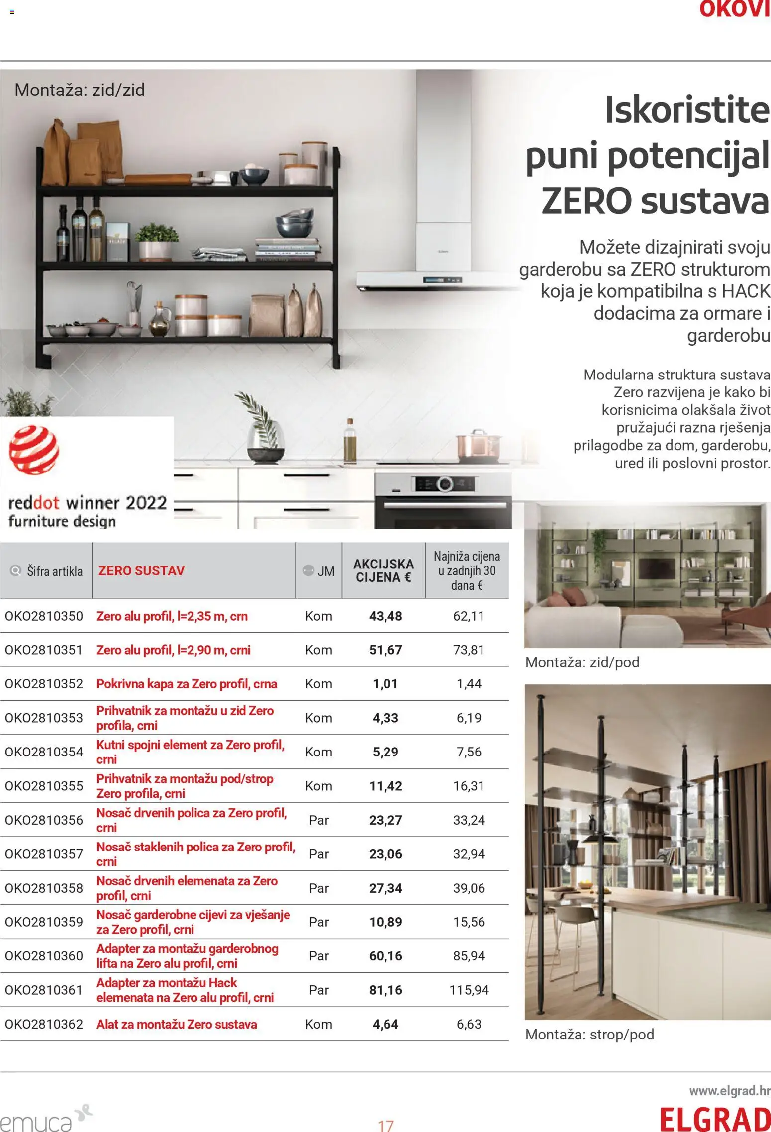 Elgrad katalog | vrijedi od 07.04.2026 | Stranica: 17 | Proizvodi: Polica, Alat, Kapa, Cijevi