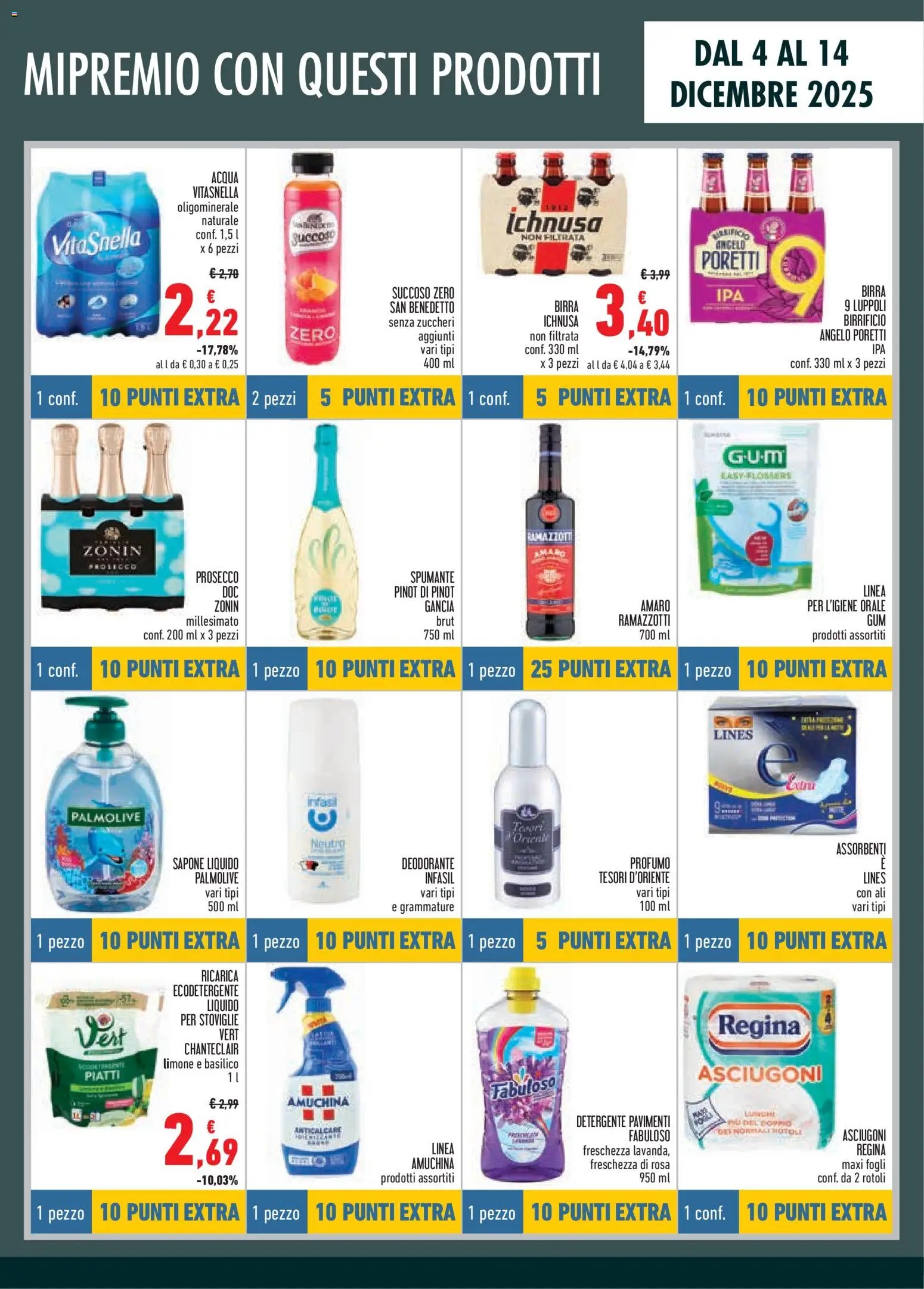 Volantino Conad del 04.12.2025 | Pagina: 7 | Prodotti: Detergente, Anticalcare, Profumo, Amaro