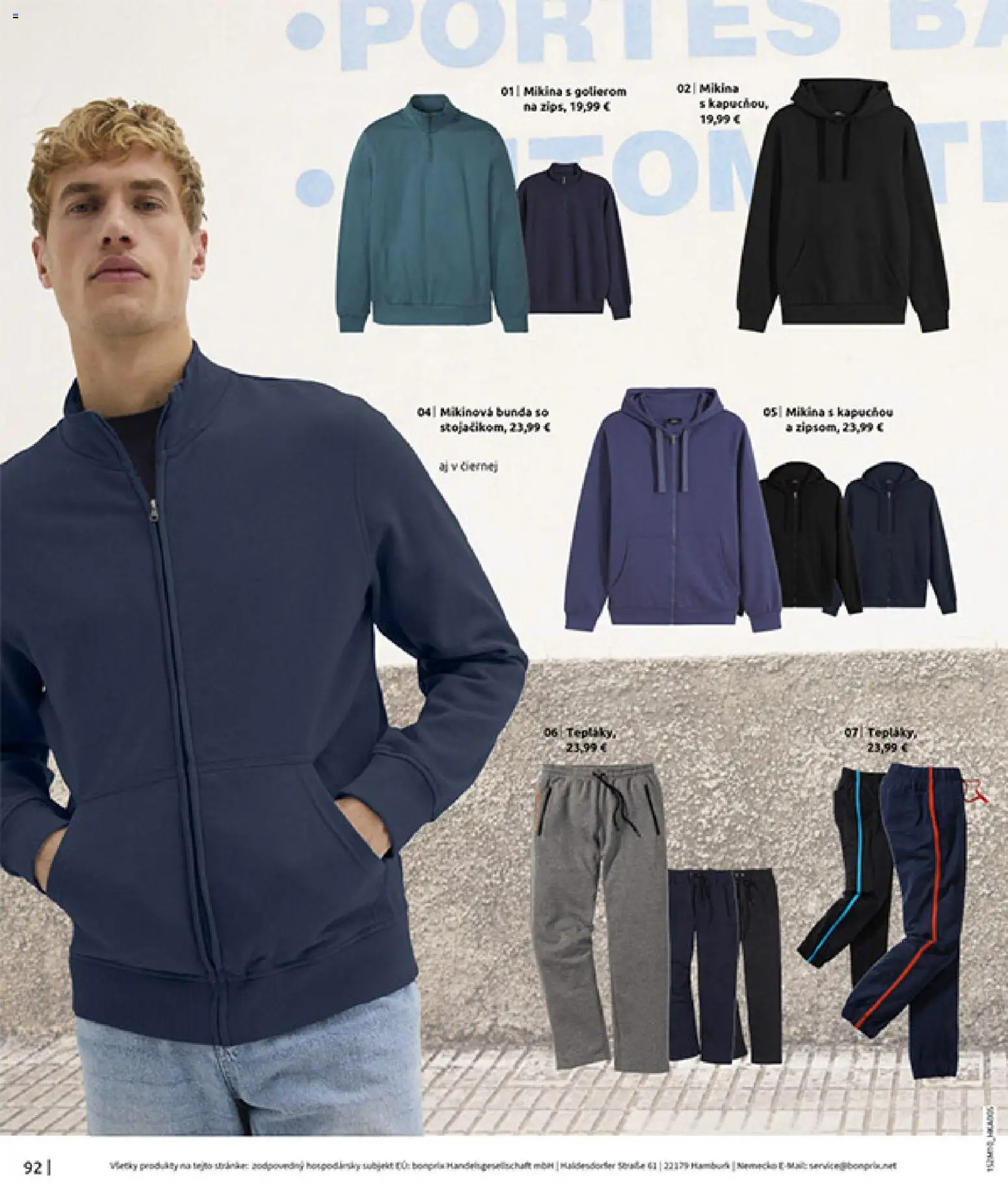 Nové Bonprix akcie – leták je platný od 24.11.2025 | Strana: 94 | Produkty: Mikina, Bunda