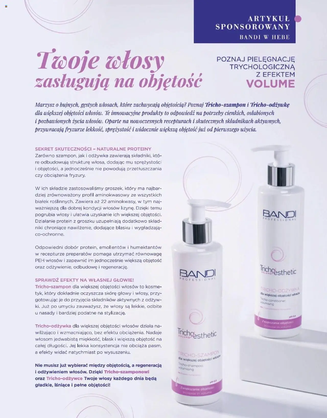 Hebe Gazetka - Magazyn od 01.07.2025 | Strona: 80 | Produkty: Odżywka
