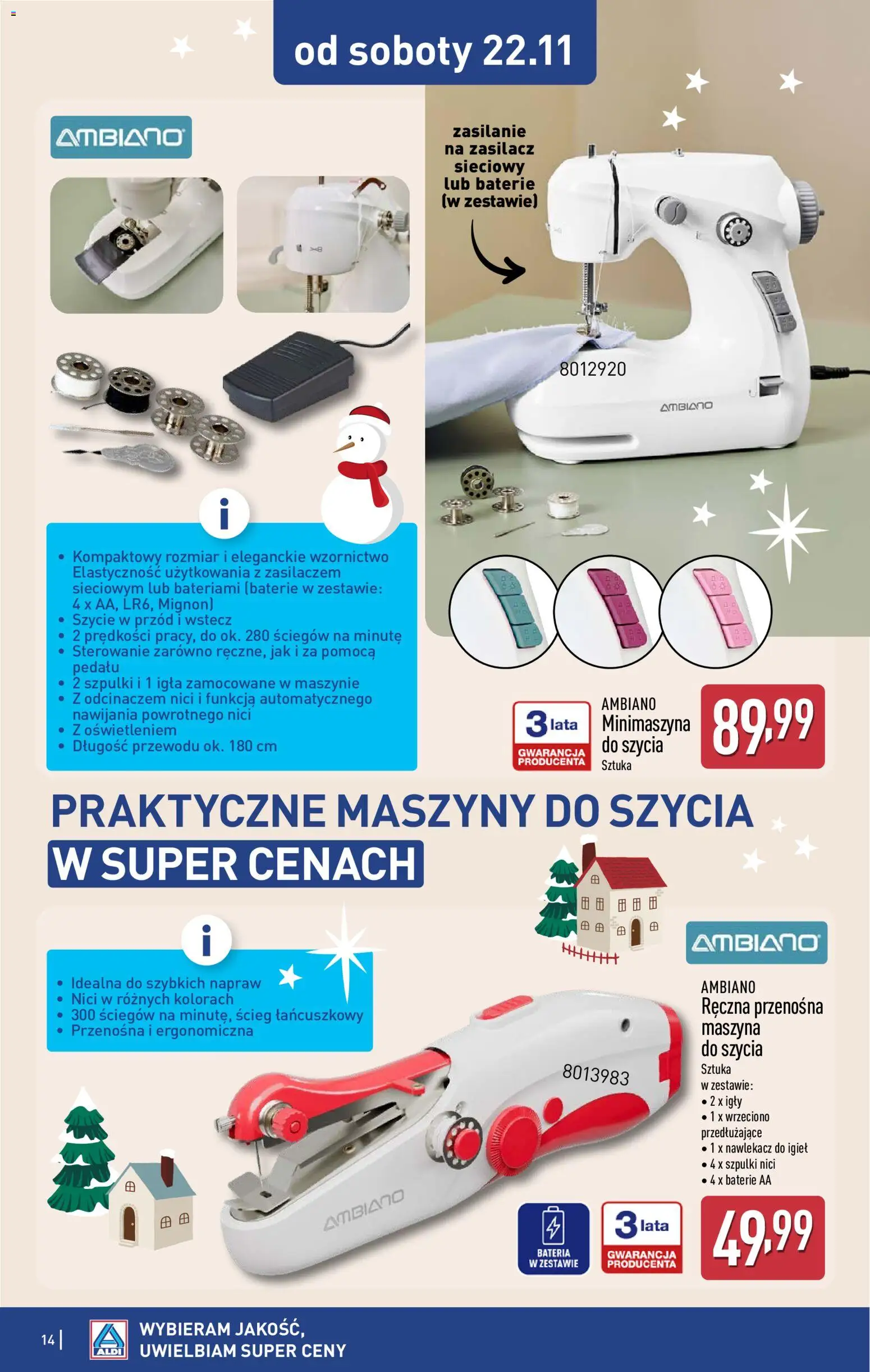 Aldi Gazetka - Hity od Środy i od Soboty od 19.11.2025 | Strona: 14