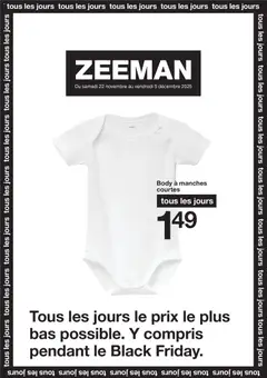 Zeeman - Prévisualisation de Zeeman Black Friday valide à partir de 22.11.2025