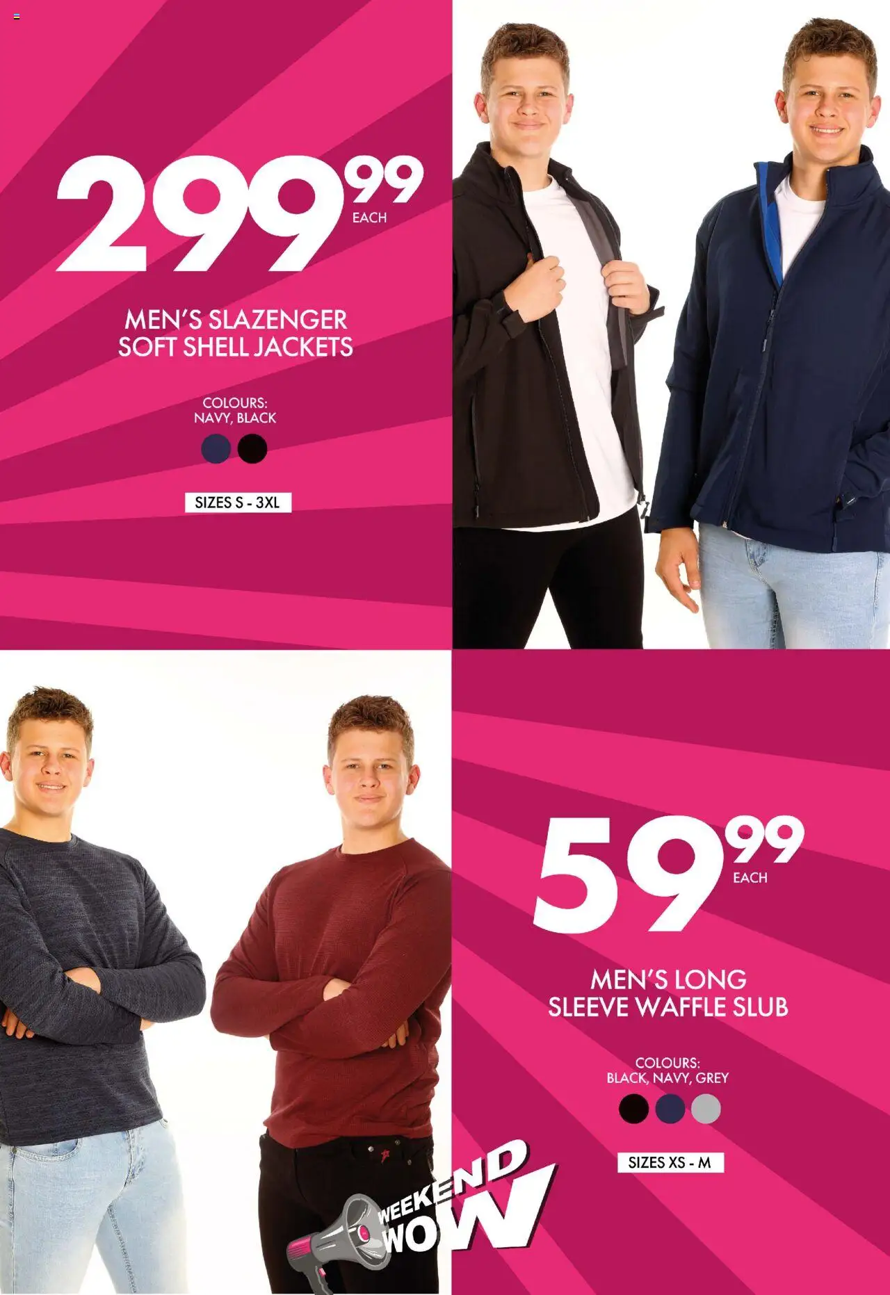 Save Weekend WOW │ valid from 08.08.2025 | Page: 14 | Products: Jackets