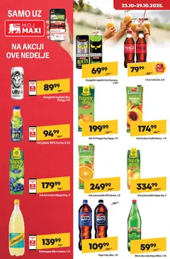 Schweppes Biter Lemon, Schweppes Biter Lemon, 1.5l - pregled Mega Maxi kataloga - važi od 23.10.2025 | Strana: 20