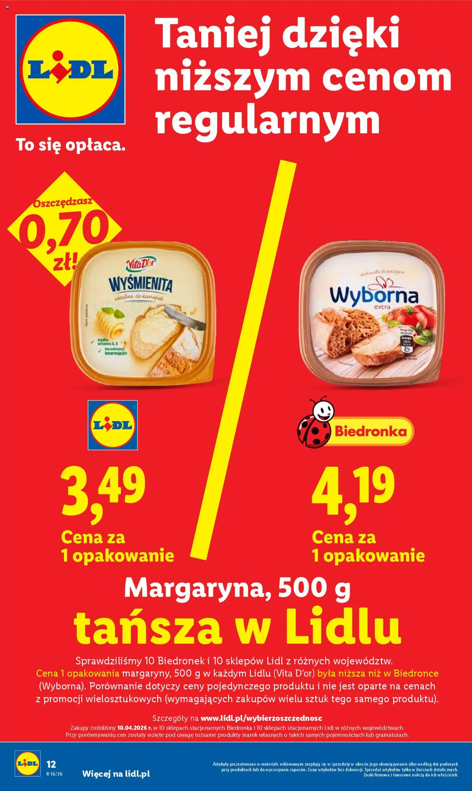 Lidl gazetka od 16.04.2026 | Strona: 12