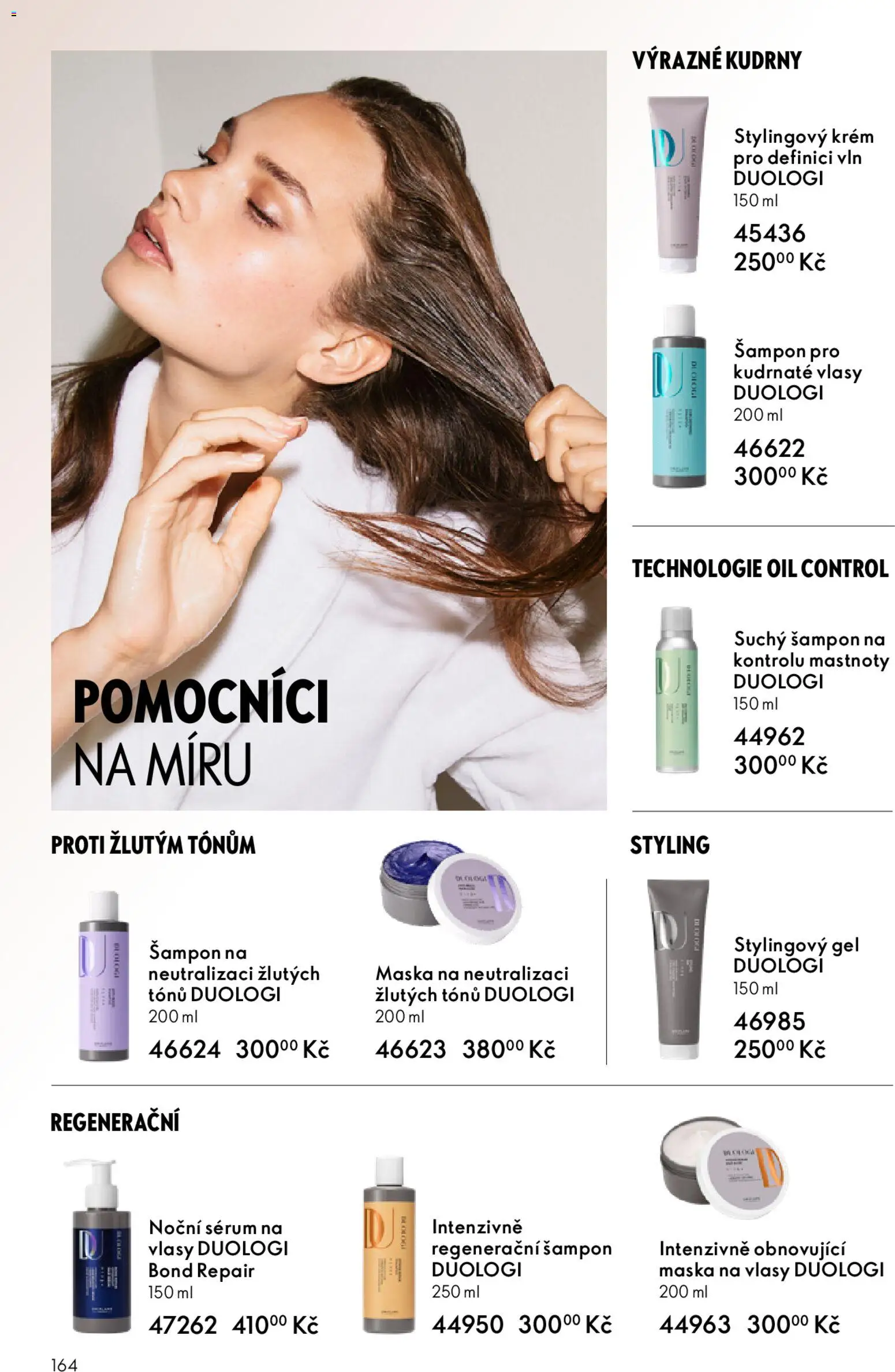 Oriflame katalog č.03/2026 od 11.02.2026 | Strana: 164 | Produkty: Krém, Šampon, Maska na vlasy, Maska