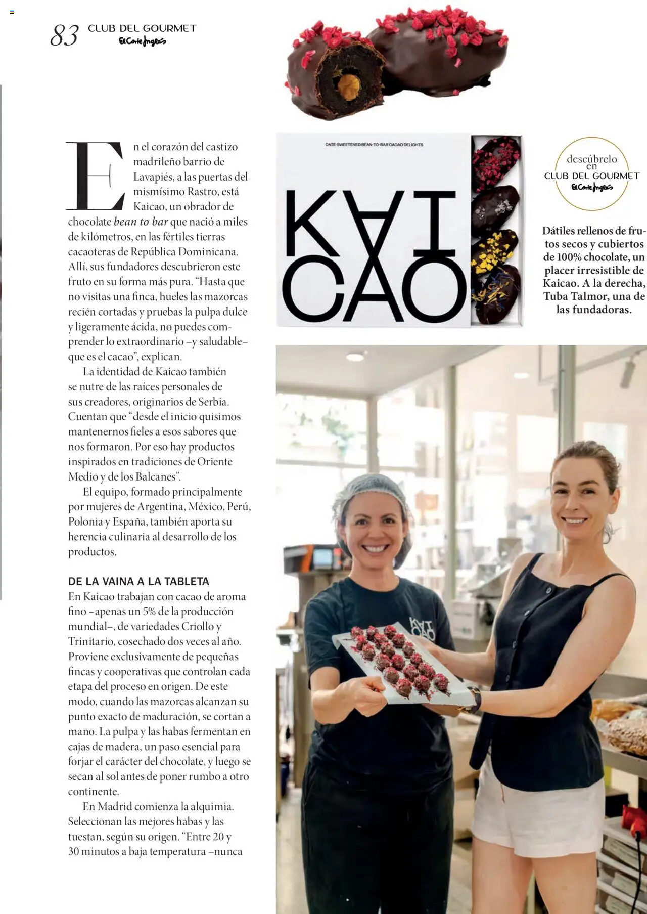 El Corte Inglés ofertas │ válido desde el 26.09.2025 | Página: 83 | Productos: Chocolate, Tableta, Φρυγανιές σικάλεως