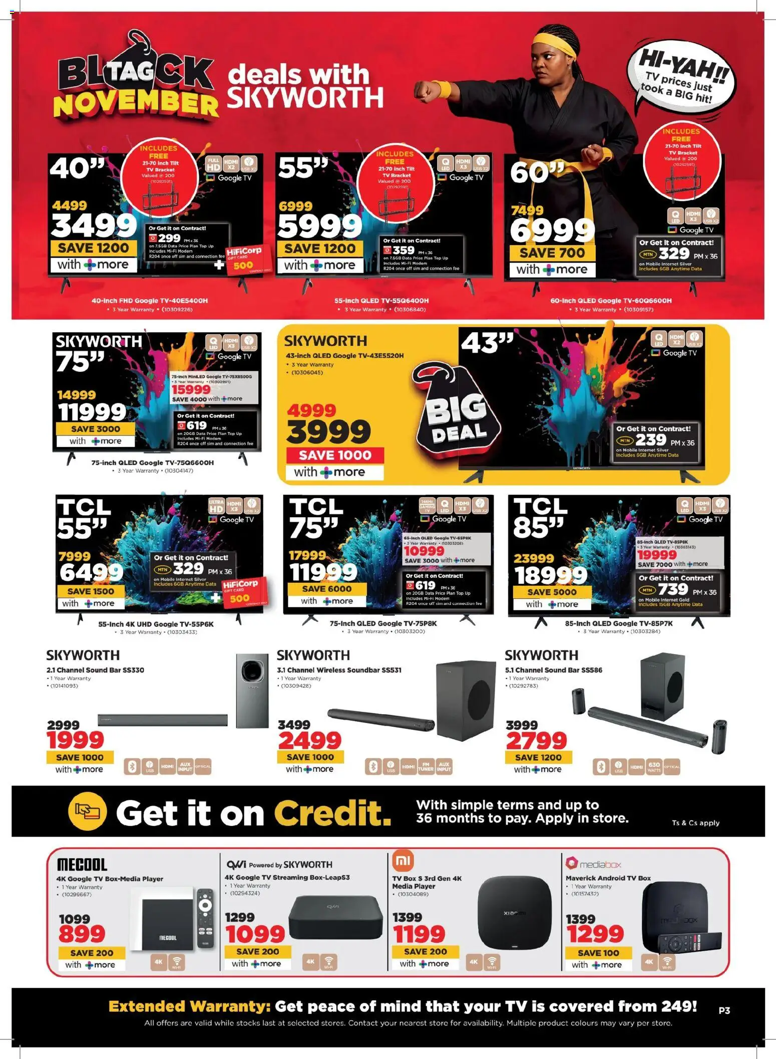 New HiFi Corp catalogue – valid from 29.10.2025 | Page: 3 | Products: Sim, USB, Box, Soundbar