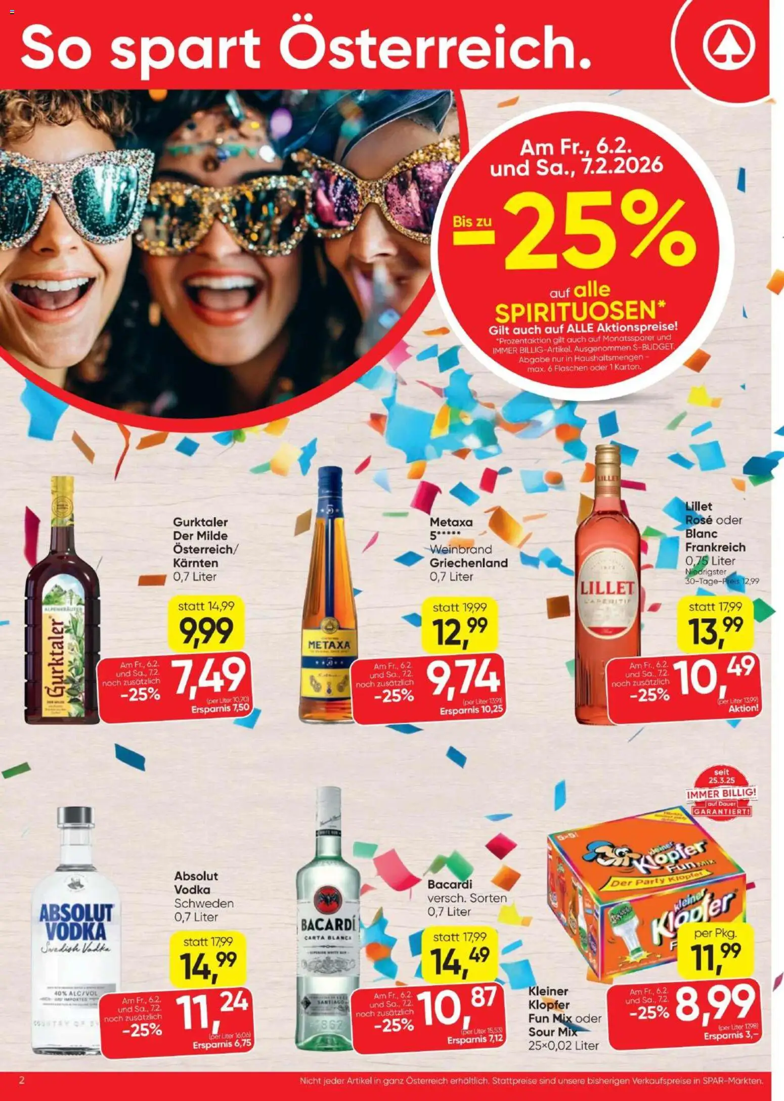 Spar Flugblatt gültig ab 05.02.2026 | Seite: 2