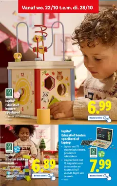 Lidl Speelgoedfolder - Voorbeeld van een folder van Lidl, geldig van 07.11.2025 | Pagina: 8 | Producten: Laptop