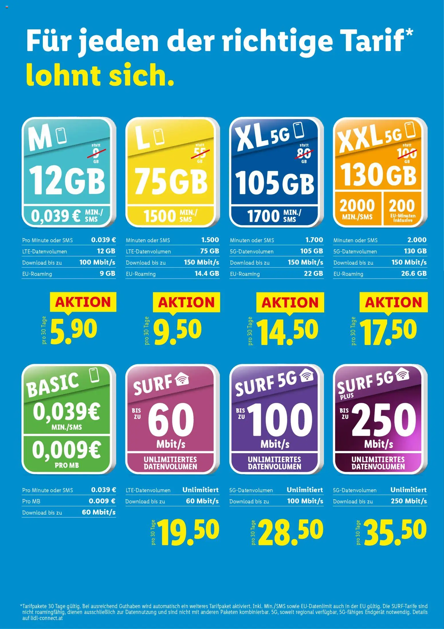 Lidl X - Mas Tarif gültig ab 04.12.2025 | Seite: 2