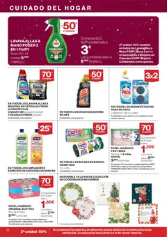 Vista previa Hipercor catálogo válido desde el 20.11.2025 | Página: 38 | Productos: Papel higienico, Té, Cocina, Lavavajillas