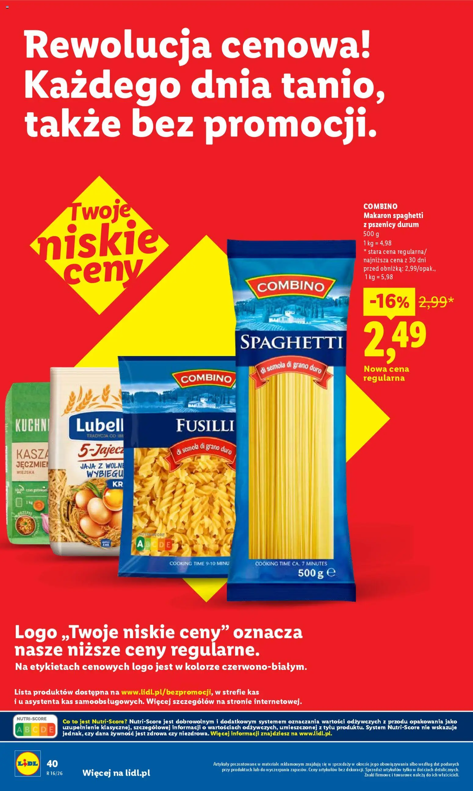 Lidl Polsko leták od 16.04.2026 | Strana: 40 | Produkty: Combino